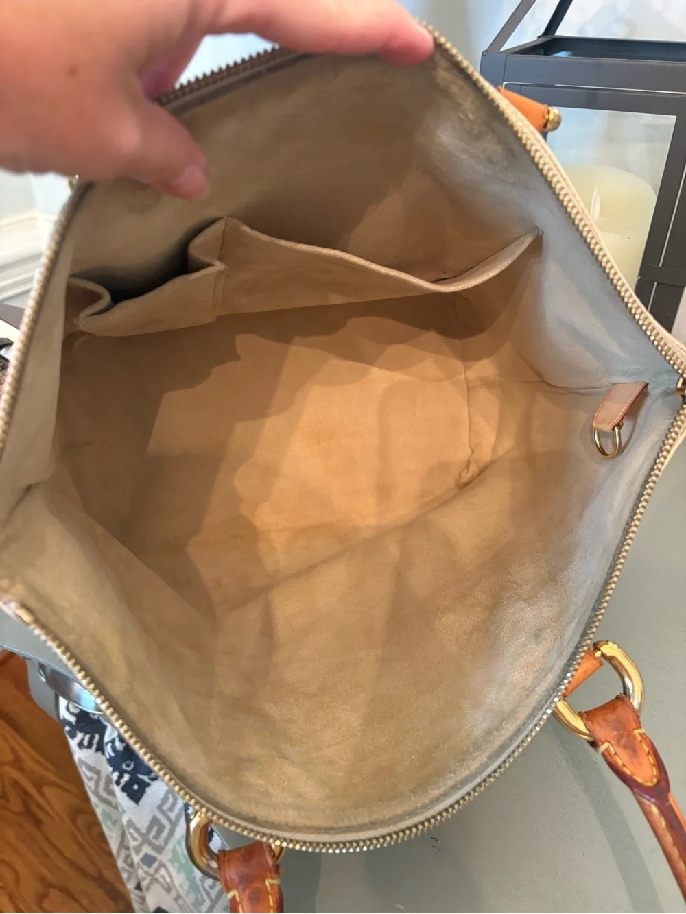 Louis Vuitton Damier Azur Saleya PM